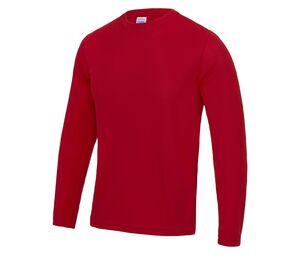 JUST COOL JC002 - T-shirt respirant manches longues Neoteric™ Fire Red