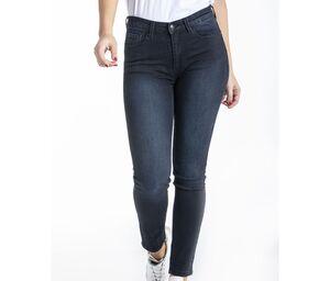 RICA LEWIS RL600 - slim women's jeans Blue / Black