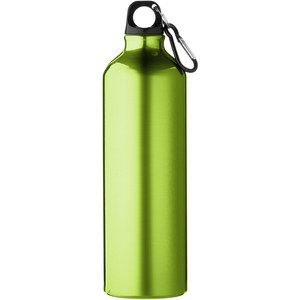 PF Concept 100297 - Oregon 770 ml aluminium water bottle with carabiner Lime