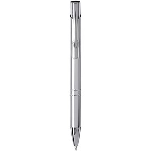 PF Concept 107163 - Moneta anodized aluminium click ballpoint pen Chrome