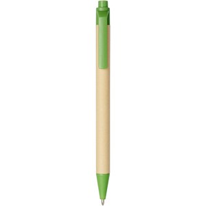 PF Concept 107384 - Berk recycled carton and corn plastic ballpoint pen Green