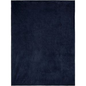 PF Concept 112810 - Bay extra soft coral fleece plaid blanket Dark Blue
