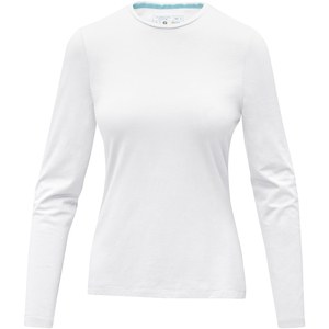 Elevate NXT 38019 - Ponoka long sleeve women's GOTS organic t-shirt White