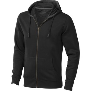 Elevate Life 38211 - Arora men's full zip hoodie Solid Black