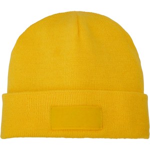 Elevate Essentials 38676 - Boreas beanie with patch Yellow