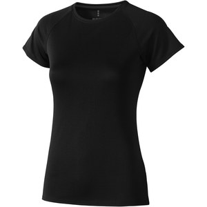 Elevate Life 39011 - Niagara short sleeve women's cool fit t-shirt Solid Black