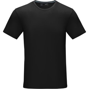 Elevate NXT 37506 - Azurite short sleeve men’s GOTS organic t-shirt Solid Black
