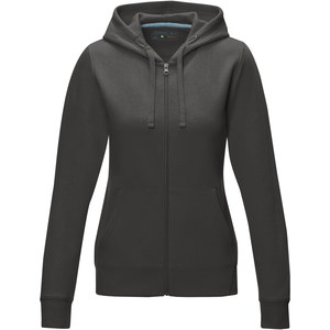 Elevate NXT 37511 - Ruby women’s GOTS organic recycled full zip hoodie Storm Grey