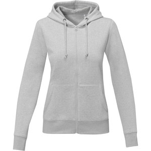 Elevate Essentials 38230 - Theron women’s full zip hoodie Heather Grey