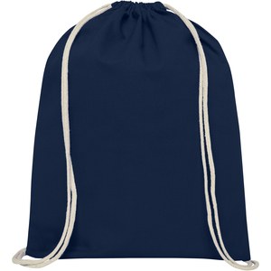 PF Concept 120575 - Oregon 140 g/m² cotton drawstring bag 5L Navy