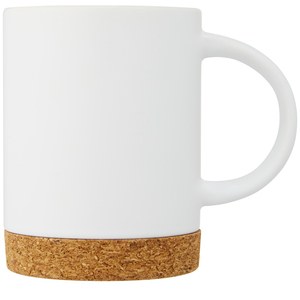 PF Concept 100901 - Neiva 425 ml ceramic mug with cork base White