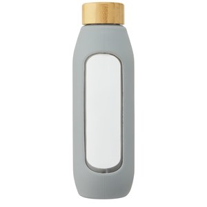PF Concept 100666 - Tidan 600 ml borosilicate glass bottle with silicone grip