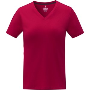 Elevate Life 38031 - Somoto short sleeve women's V-neck t-shirt  Red