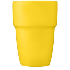 PF Concept 100686 - Staki 4-piece 280 ml stackable mug gift set Yellow