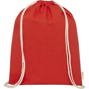 PF Concept 120612 - Orissa 140 g/m² GOTS organic cotton drawstring bag 5L Red