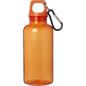 PF Concept 100778 - Oregon 400 ml RCS certified recycled plastic water bottle with carabiner