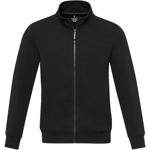 Elevate NXT 37540 - Galena unisex Aware™ recycled full zip sweater Solid Black