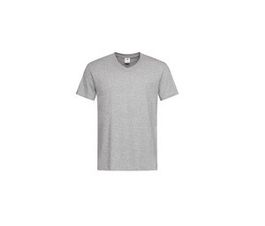 STEDMAN ST2300 - V-neck t-shirt for men Grey Heather