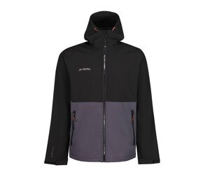 REGATTA RGA707 - Softshell jacket with hood Iron / Black