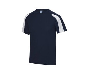 JUST COOL JC003 - CONSTRAST COOL T French Navy / Arctic White