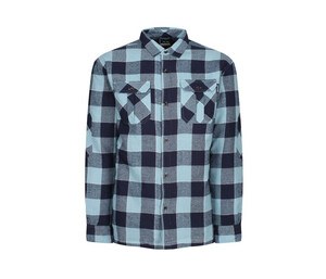REGATTA RGS216 - Quilted overshirt Blue Check