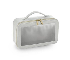 BAG BASE BG764 - BOUTIQUE CLEAR WINDOW TRAVEL CASE Soft Grey