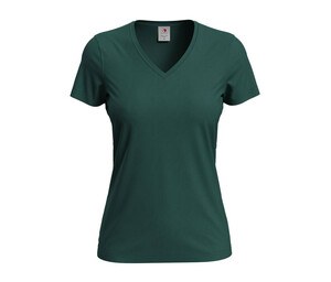 STEDMAN ST2700 - V-neck T-shirt for women Bottle Green