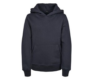 BUILD YOUR BRAND BY117 - BASIC KIDS HOODY Navy