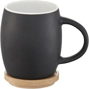 PF Concept 100466 - Hearth 400 ml ceramic mug with wooden coaster