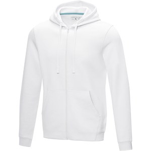 Elevate NXT 37510 - Ruby men’s GOTS organic recycled full zip hoodie