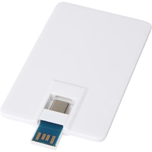 PF Concept 123750 - Duo slim 64GB USB drive with Type-C and USB-A 3.0